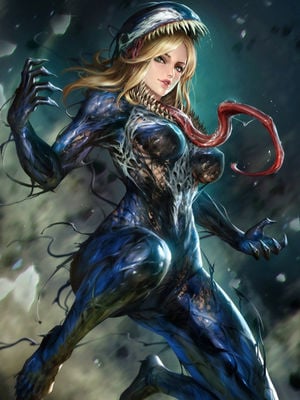 Portada de Marvel I'm a Symbiote