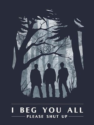 Portada de I Beg You All, Please Shut Up