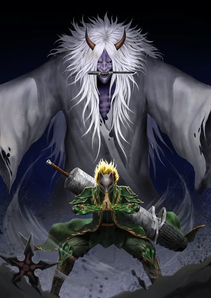 Portada de Shinigami in the Ninja World